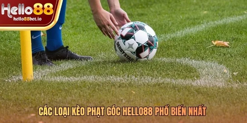 Các hình thức cược phạt góc Hello88 phổ biến nhất