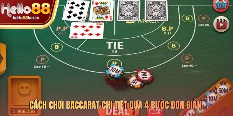 Quy tắc rút lá thứ ba và tỷ lệ thưởng trong baccarat