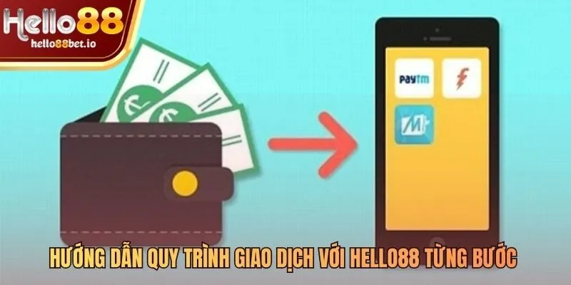 Quy trình rút tiền Hello88 qua từng bước cụ thể