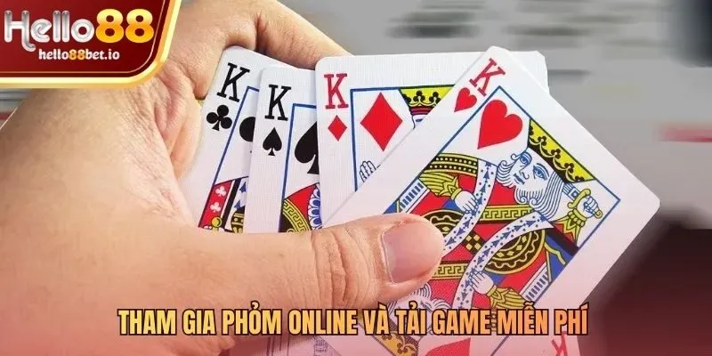 Bắt đầu chơi phỏm online với các bước đơn giản